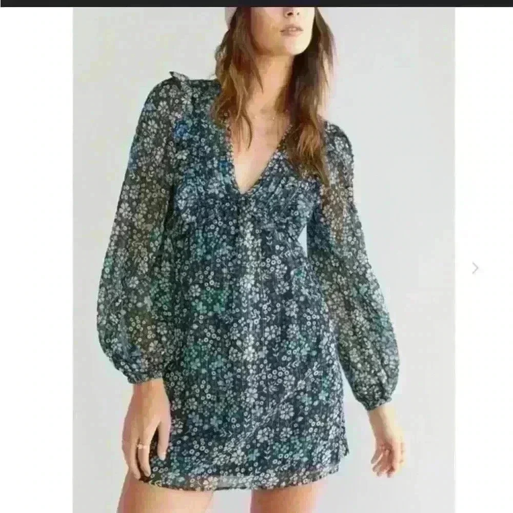 Blue Rain Francesca’s dress NWT size medium